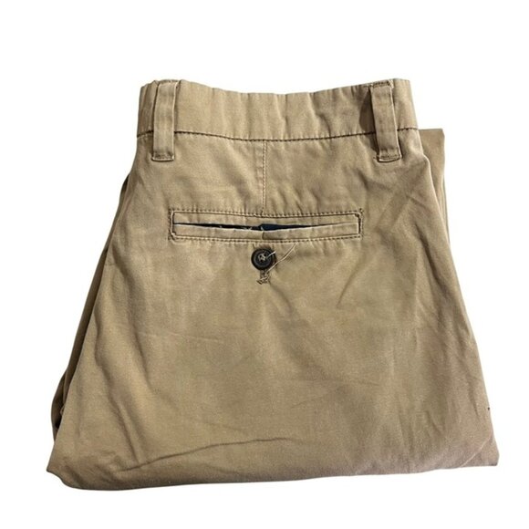 Across the Pond men's pants 32 tan khaki chinos soft 31.5 inseam - Picture 9 of 9